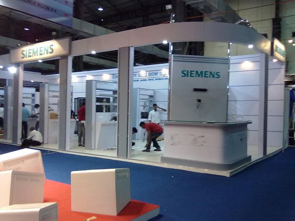 Siemens · Exhibition stall