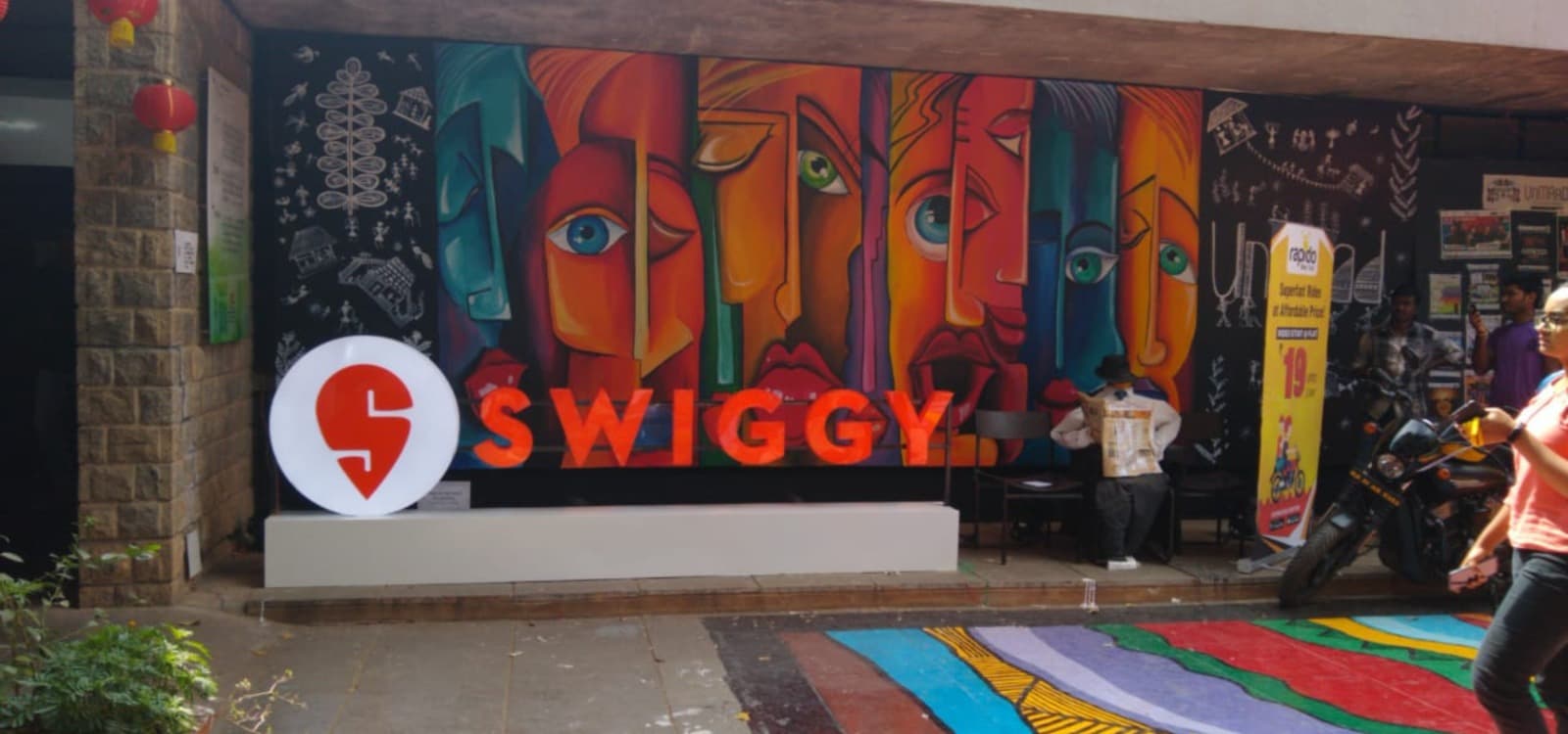 Swiggy · Brand stage and office branding, photograph 1